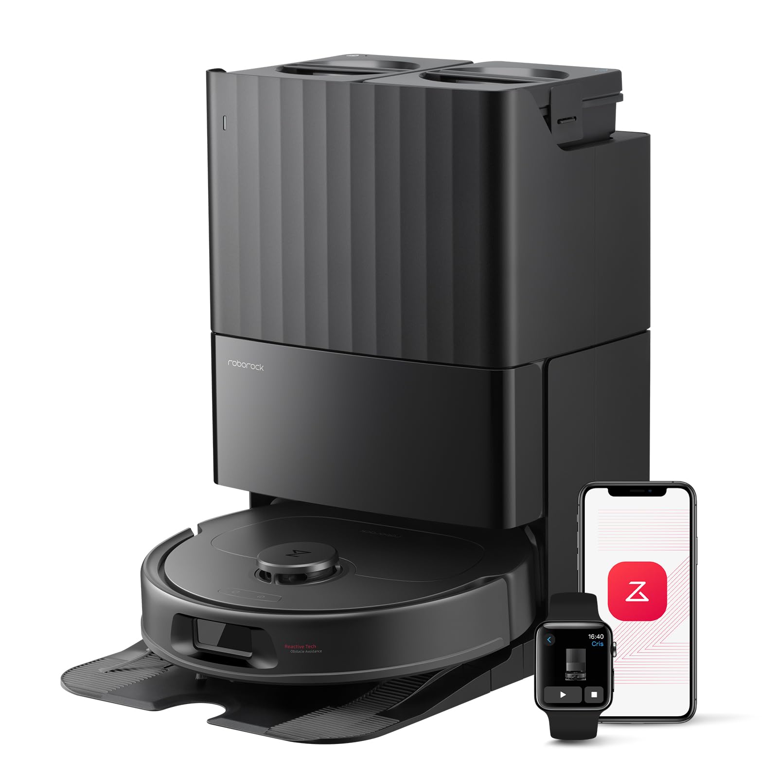 roborock Qrevo Series Robot Vacuum Cleaner with Mop, 10,000Pa Suction